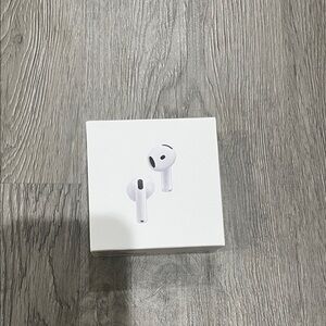 Apple airpods gen 4 with active noise cancellation, new in box ,unopened